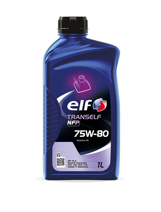 Трансмиссионное масло ELF TRANSELF NFР 75W-80 1л. синтетическое 