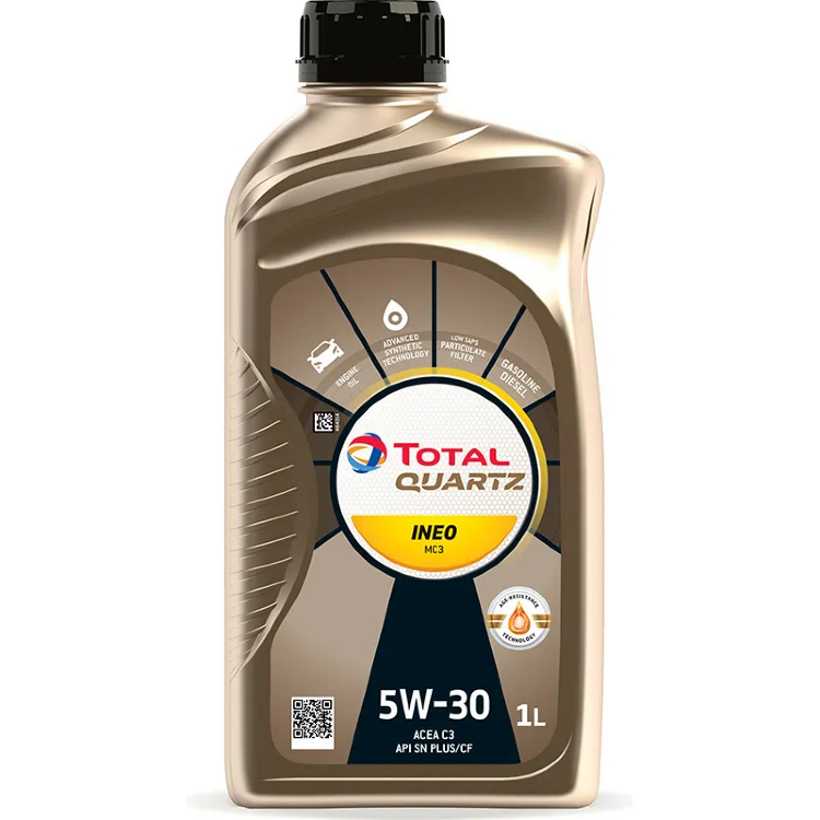 Моторное масло TOTAL Quartz INEO MC3 5W-30 1л. синтетическое 