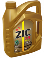 Моторное масло ZIC X9 FE 0W-20 4л. синтетическое