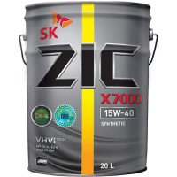 Моторное масло ZIC X7000 CK-4 15W-40 20л. синтетическое