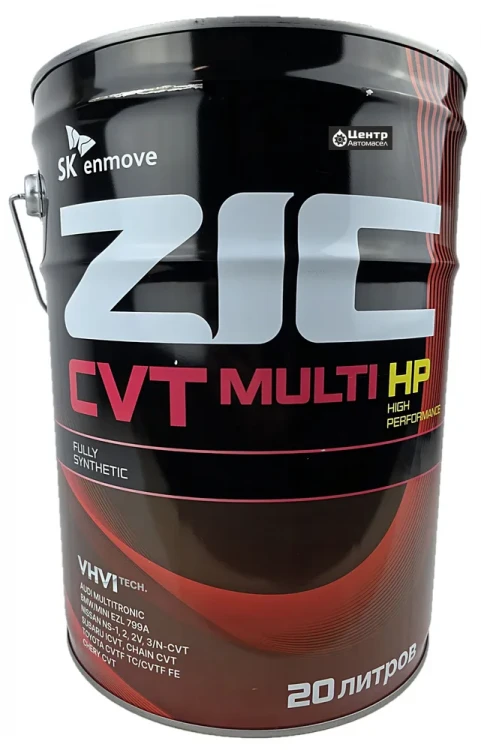 Трансмиссионное масло ZIC CVT MULTI HP 20л. синтетическое 