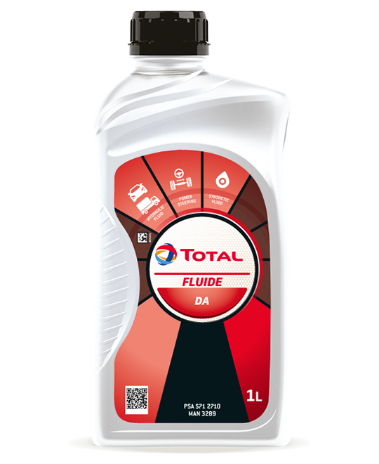 Гидравлическое масло TOTAL FLUIDE DA 1л. синтетическое 