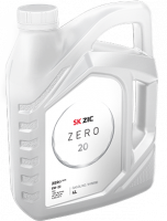 Моторное масло ZIC ZERO 20 0W-20 4л. синтетическое