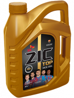 Моторное масло ZIC TOP 0W-20 4л. синтетическое