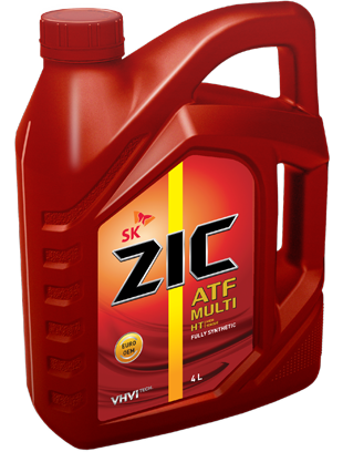 Трансмиссионное масло ZIC ATF Multi HT 4л. синтетическое 
