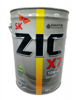 Моторное масло ZIC X7 Diesel 10W-40 20л. синтетическое