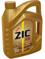 Моторное масло ZIC X9 LS 5W-30 4л. синтетическое