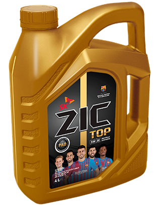 Моторное масло ZIC TOP 5W-30 4л. синтетическое 