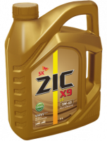 Моторное масло ZIC X9 LS Diesel 5W-40 1л. синтетическое
