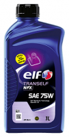 Трансмиссионное масло ELF TRANSELF NFX SAE 75W 1л, синтетическое