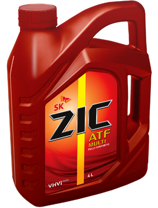 Трансмиссионное масло ZIC ATF Multi 4л. синтетическое 