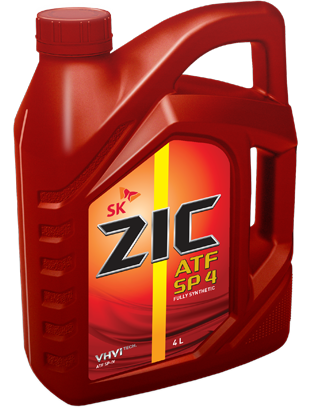 Трансмиссионное масло ZIC ATF SP 4 4л. синтетическое 