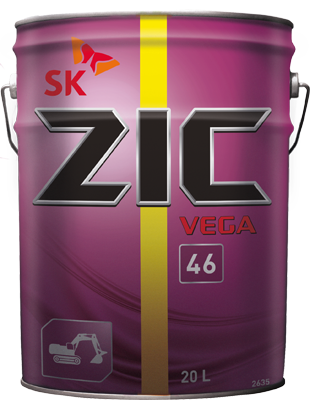 Гидравлическое масло ZIC Vega 46 20л. синтетическое 