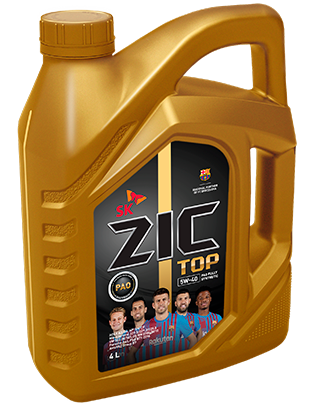 Моторное масло ZIC TOP 5W-40 4л. синтетическое 
