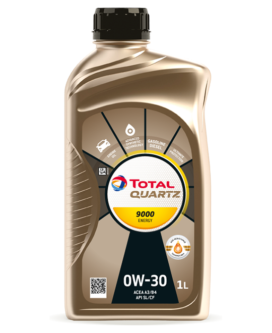 Моторное масло TOTAL Quartz 9000 ENERGY 0W-30 1л. синтетическое 