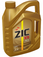Моторное масло ZIC X9 SP 5W-40 4л. синтетическое